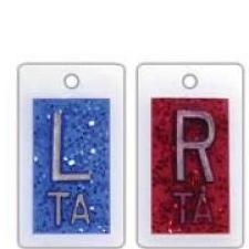 Personal Touch Glitter Markers Red/Blue - Click Image to Close