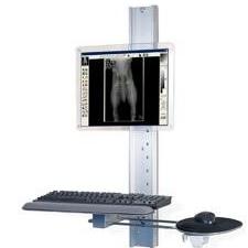 Veterinary Flip Up Wall Mounted Workstation - Click Image to Close