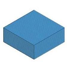 4" square sponge - Click Image to Close