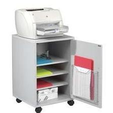 Enclosed Printer/Fax Cart - Click Image to Close