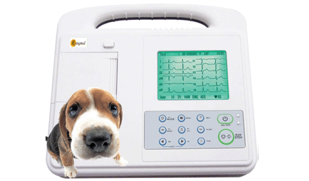 1-channel Vet Electrocardiograph - Click Image to Close