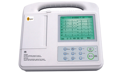 Digital 6-channel Electrocardiograph - Click Image to Close