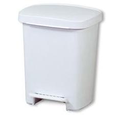 Waste Receptacle - White