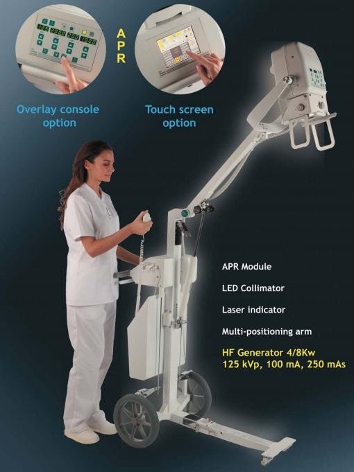 Portable X ray Sedecal Dragon with 250 MAs