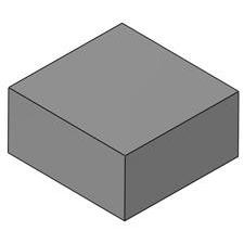 Rectangle Sponge 6 x 6 x 2
