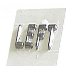 Mounted Word: Single Letter