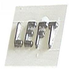 Mounted Word: 2-3 letters